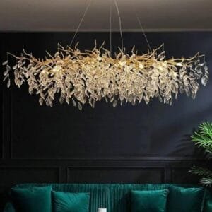 Branch Crystal Chandelier Lighting Fixture Modern Tree