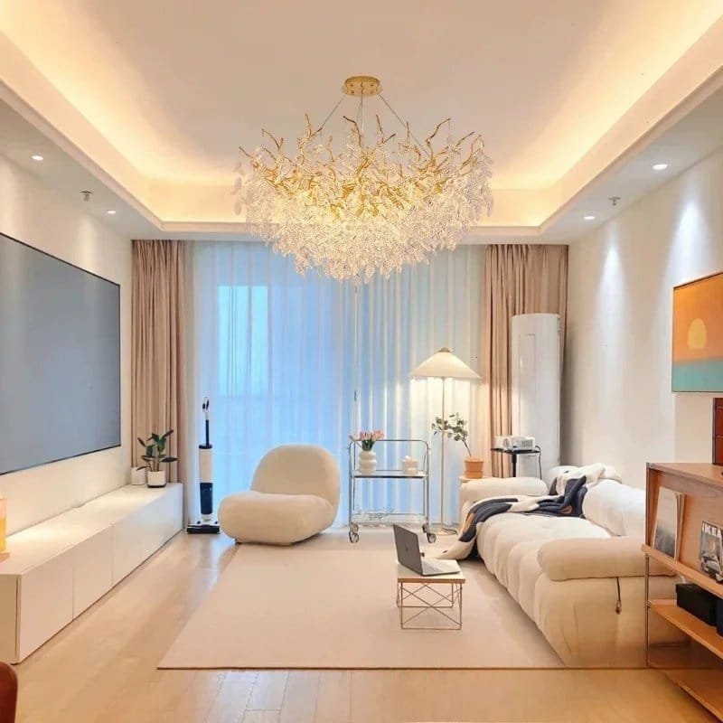 Branch Crystal Chandelier Lighting Fixture Modern Tree - Image 4