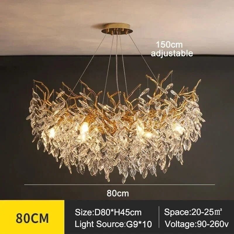 D80 H45cm Gold