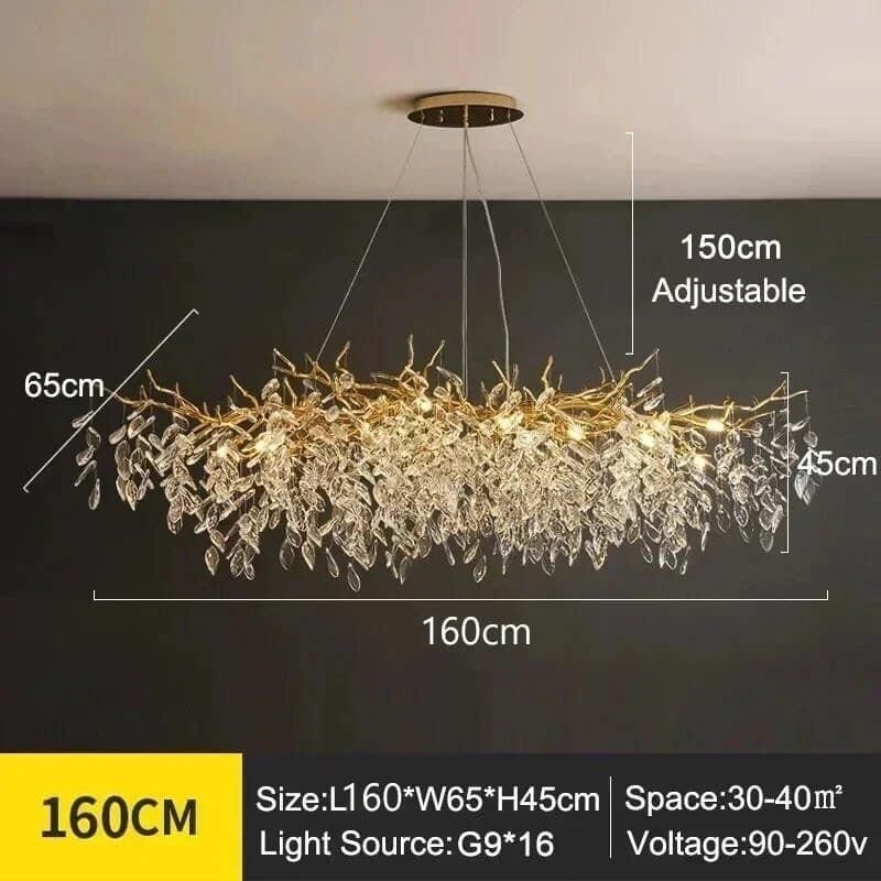 L160 H45cm Gold