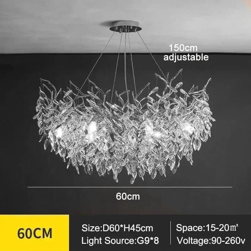D60 H45cm Silver