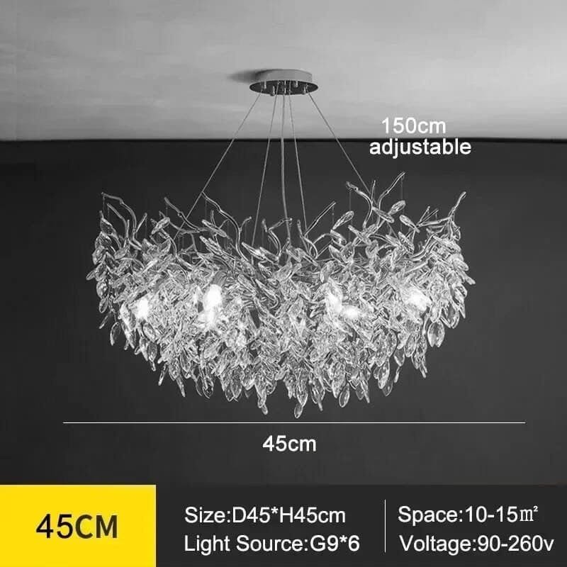 D45 H45cm Silver