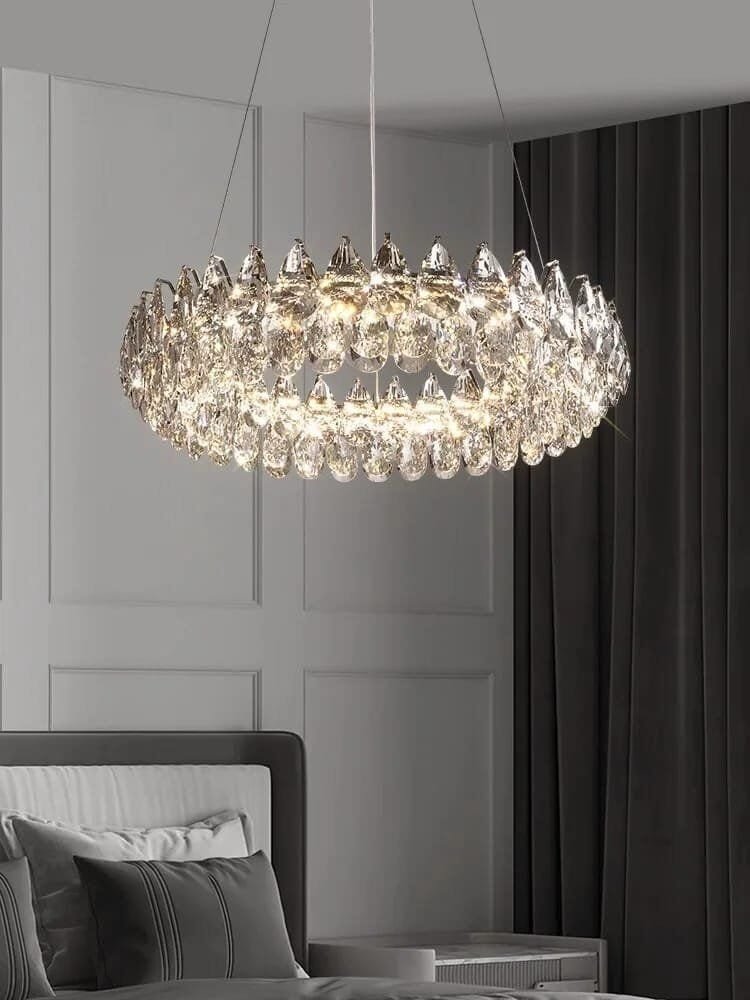 Crystal Ceiling Chandelier Modern Led for Living Room Bedroom - Image 4