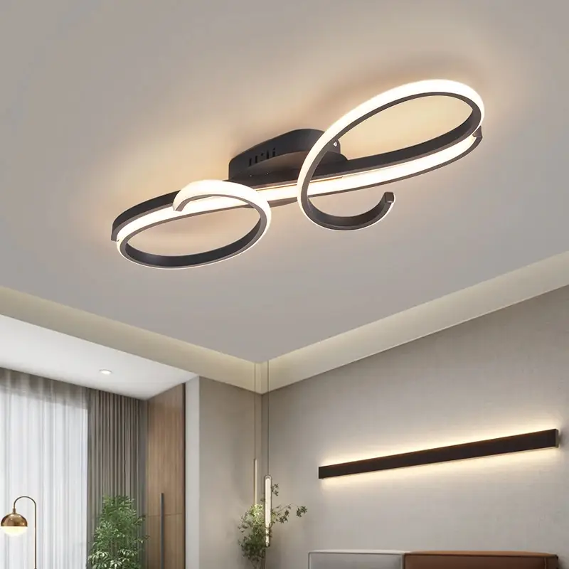 Led Ceiling Light Modern Chrome / Gold Modern - Image 3