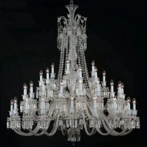 Extra Large Crystal Chandelier Lighting 48 Lights Diameter 150cm 110-240v