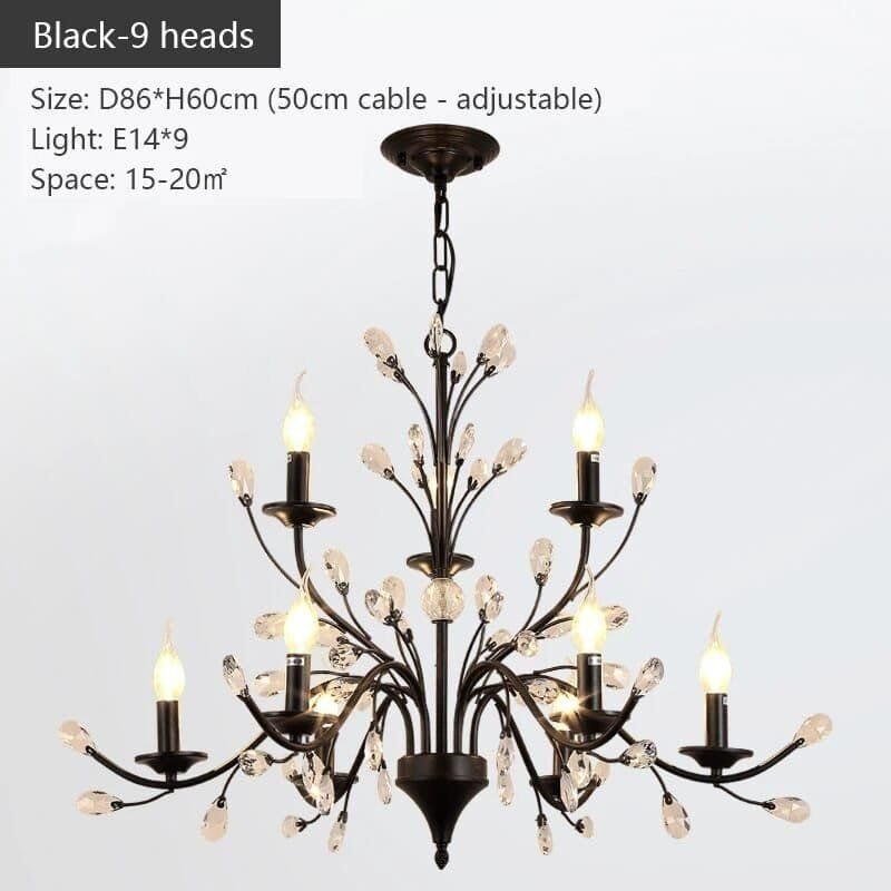9 heads-Black