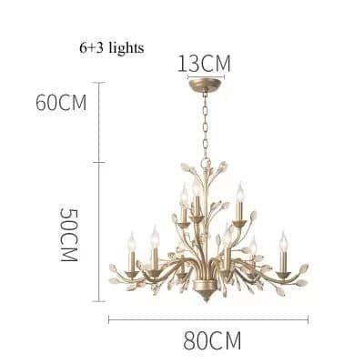 9 light Amber