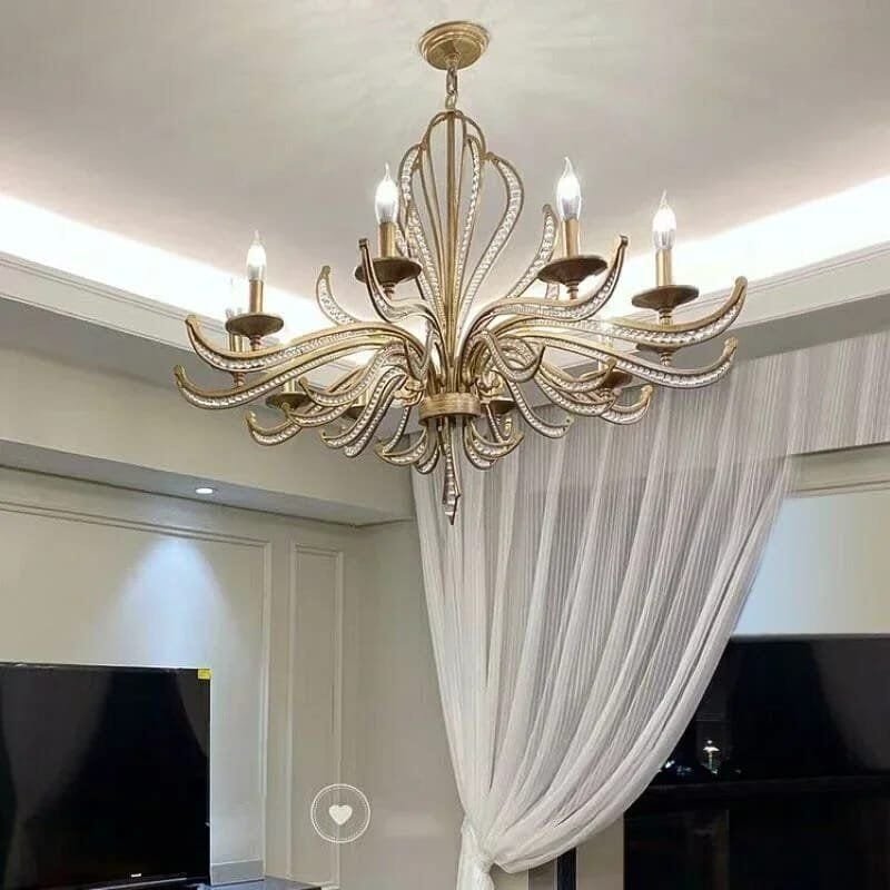 Al HaffaR Crystal Chandelier For Living Room - Image 4