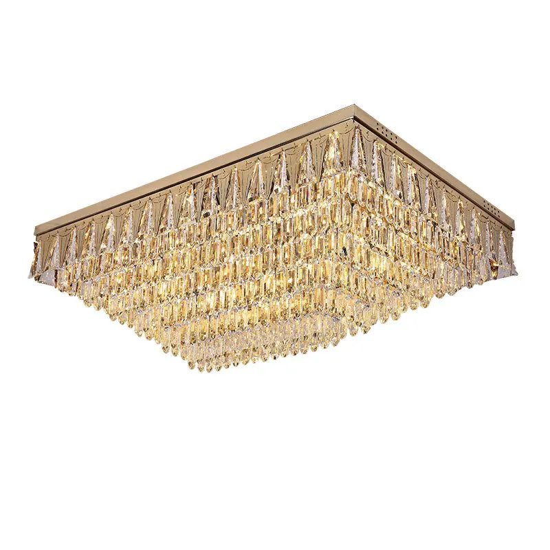 Stainless Steel Ceiling Lamps for Living Room Crystal - Image 6