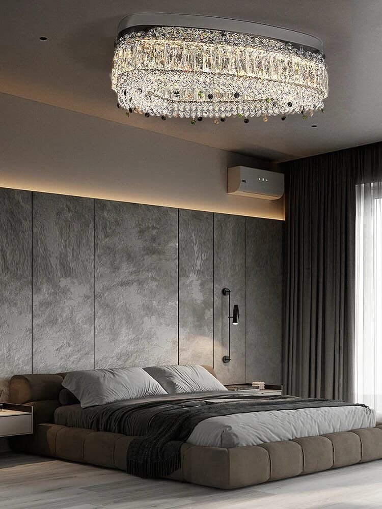 K9 Crystal Ceiling Lamps Stainless Steel Light Fixture - Image 3