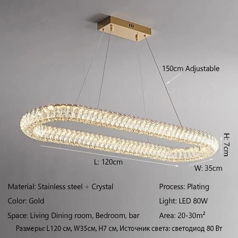 Oval L 120cm