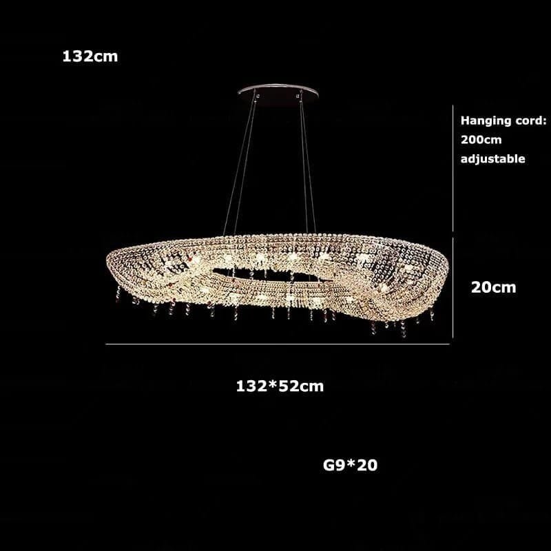Led Crystal Pendant Light Nordic - Image 5