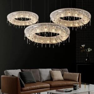 Led Crystal Pendant Light Nordic
