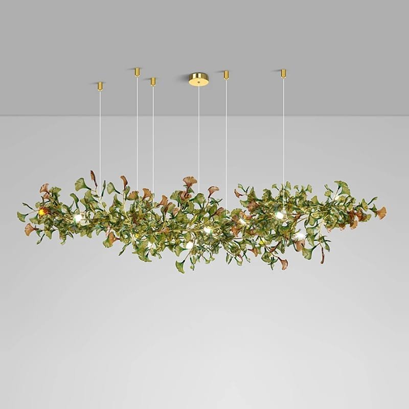 Modern Gingko Chandelier Custom Lights Glass Chandelier - Image 6