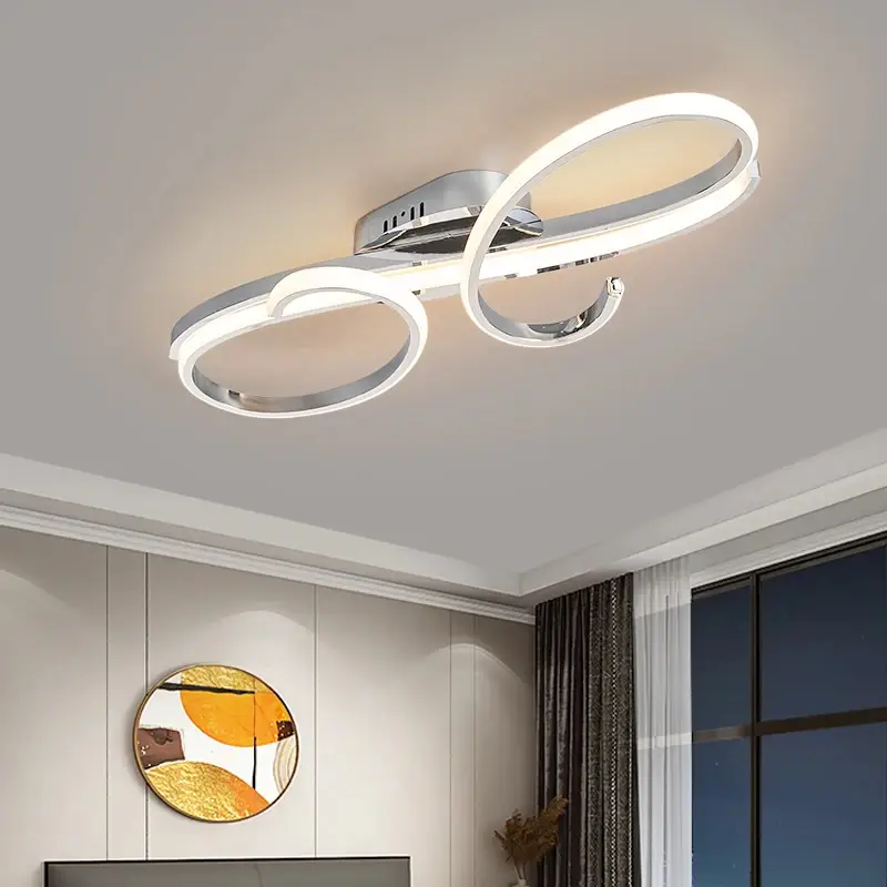 Led Ceiling Light Modern Chrome / Gold Modern - Image 4