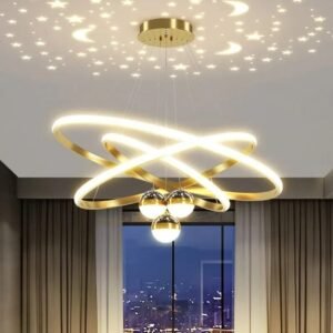 Led Pendant Chandelier Lights Remote Control Lights