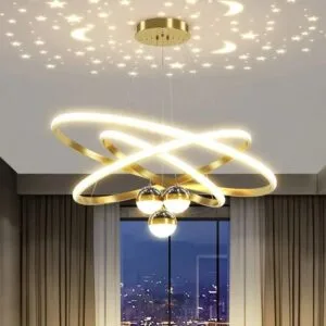 Led Pendant Chandelier Lights Remote Control Lights