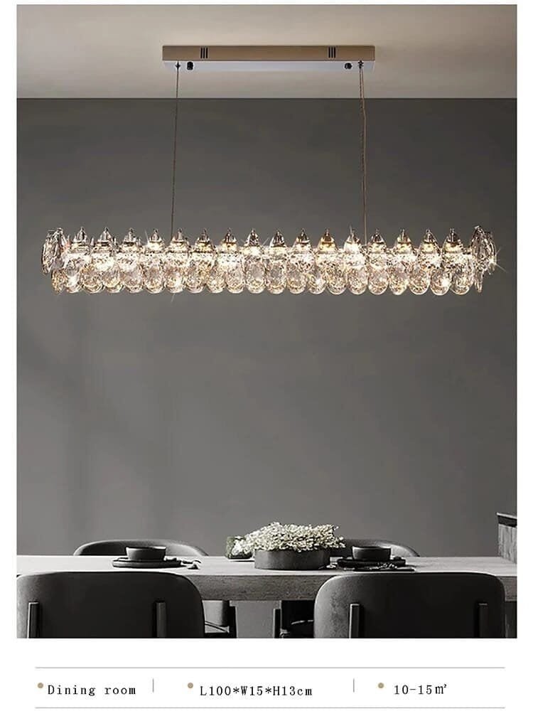 Crystal Ceiling Chandelier Modern Led for Living Room Bedroom - Image 6