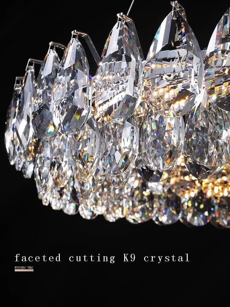 Crystal Ceiling Chandelier Modern Led for Living Room Bedroom - Image 2