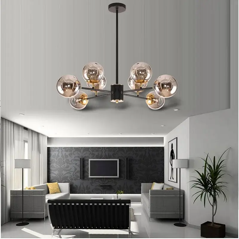 Nordic LED Chandelier Modern Ceiling Lamp - Image 2