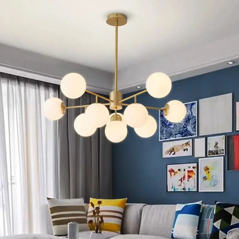 Nordic LED Chandelier Modern Ceiling Lamp - Image 4