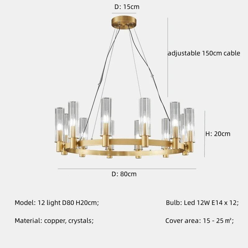 gold 12 light