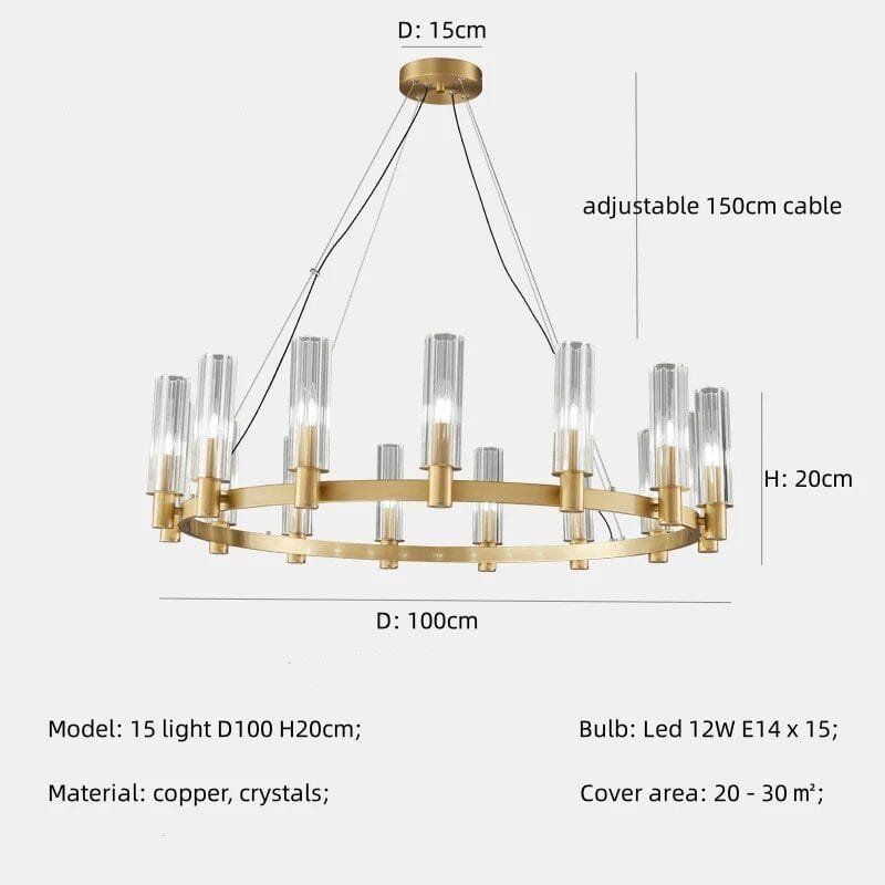 gold 15 light