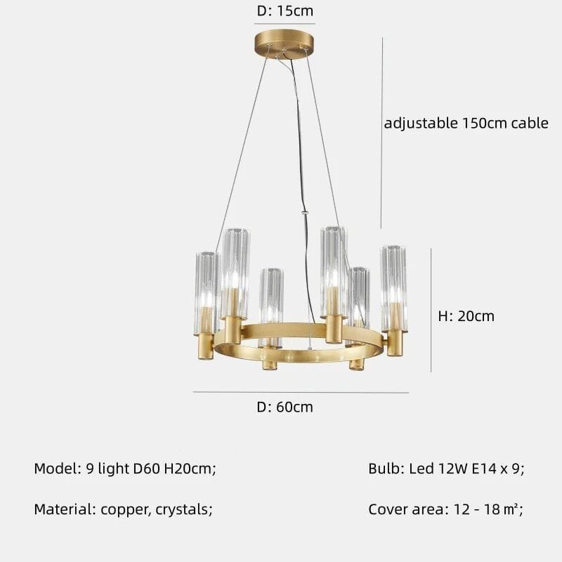 gold 9 light
