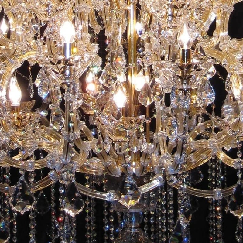 Hotel Extra Large Crystal Chandelier Modern Lamp Luxury