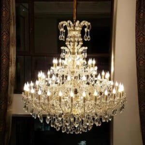 Hotel Extra Large Crystal Chandelier Modern Lamp Luxury