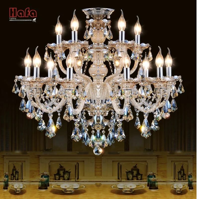 Modern Crystal Chandelier Lighting For Dining Room Living Room