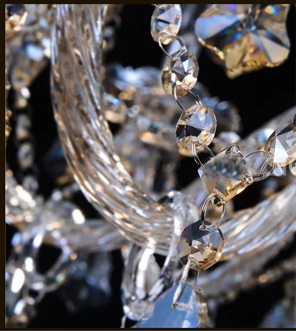 Modern Crystal Chandelier Lighting For Dining Room Living Room