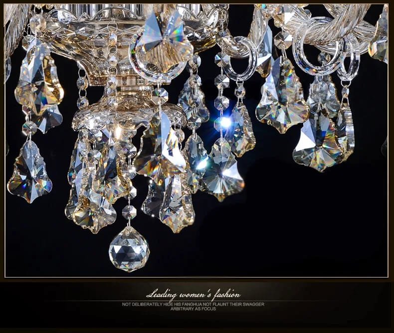 Modern Crystal Chandelier Lighting For Dining Room Living Room
