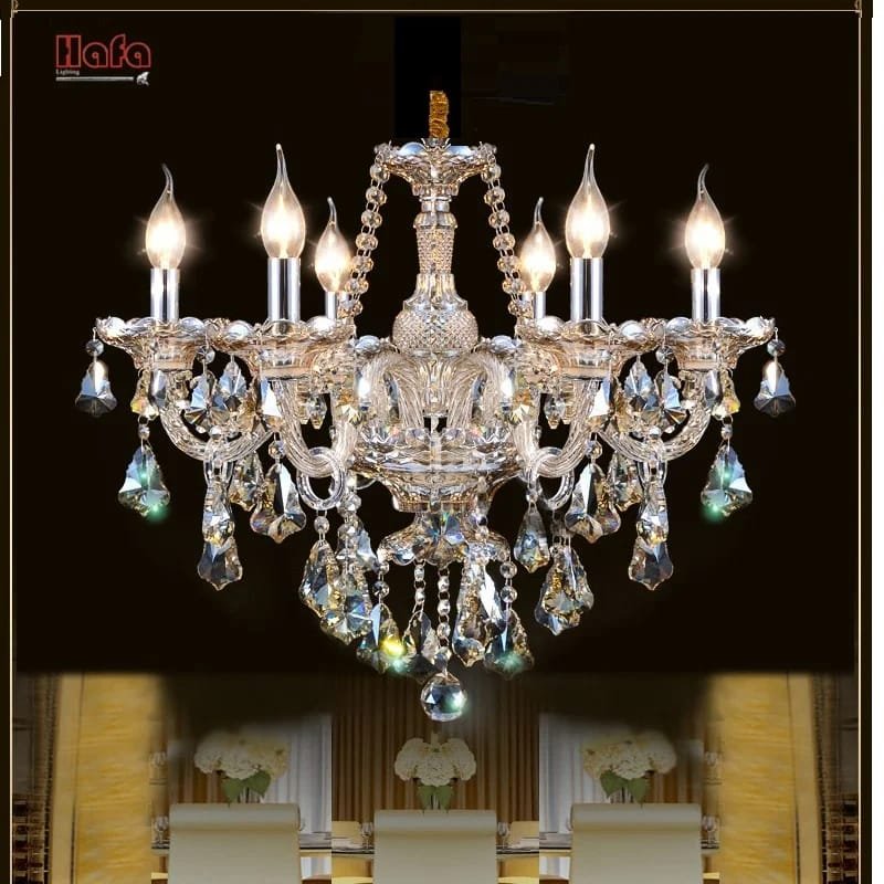 Modern Crystal Chandelier Lighting For Dining Room Living Room