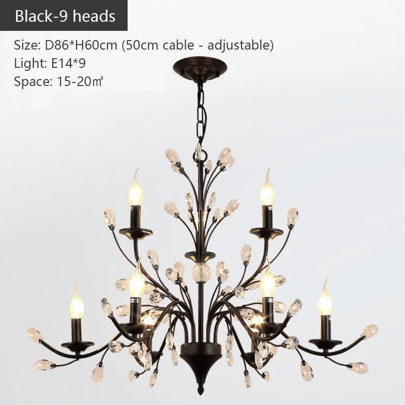9 heads-Black