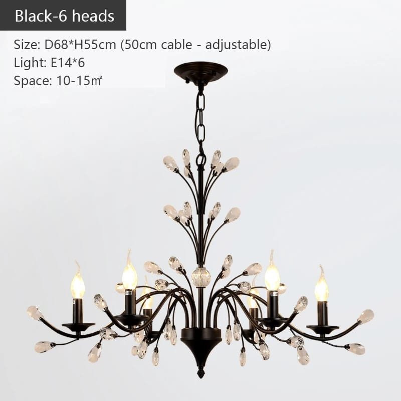 6 heads-Black