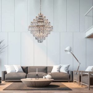 Vintage florence belle crystal chandelier lighting