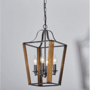 Vintage Farmhouse Lantern Pendant Lights For Kitchen Island