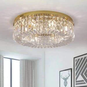 Modern Crystal Ceiling Light Lamps For Living room