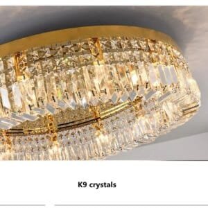 Modern Crystal Ceiling Light Lamps For Living room