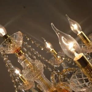 Crystal Chandelier Floor Lamp Modern