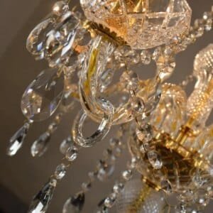 Crystal Chandelier Floor Lamp Modern