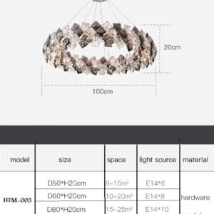 Room Chandelier Crystal Lighting