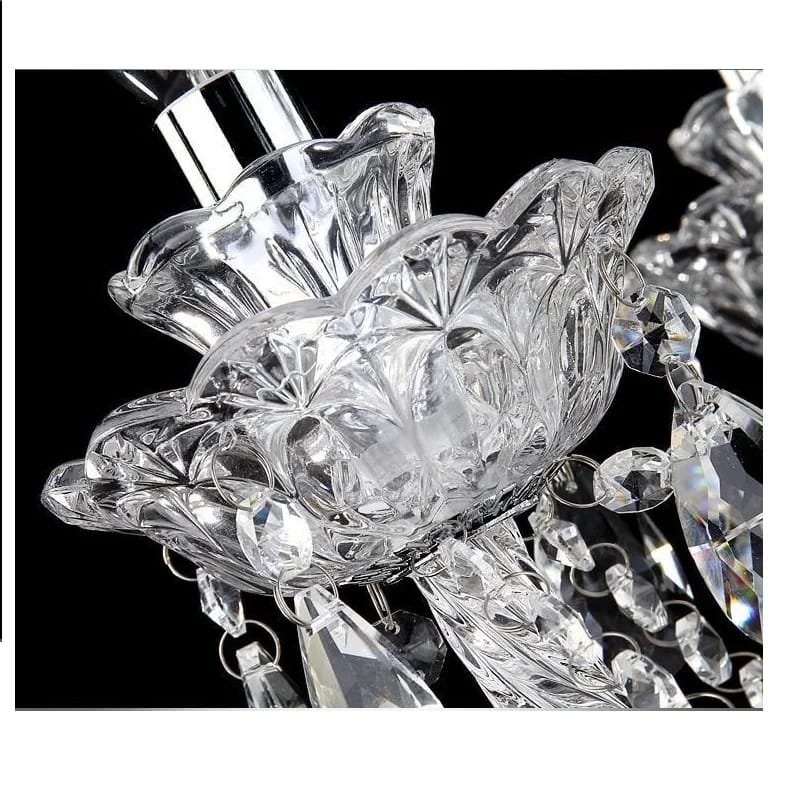 Modern Crystal Chandelier Lighting Fixture for Living Room