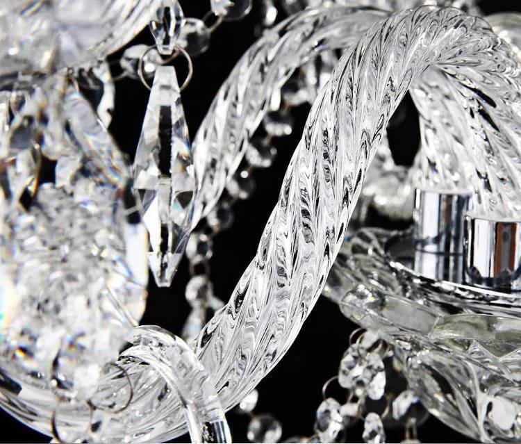 Modern Crystal Chandelier Lighting Fixture for Living Room