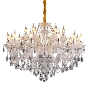 Modern Crystal Chandelier Lighting Fixture for Living Room