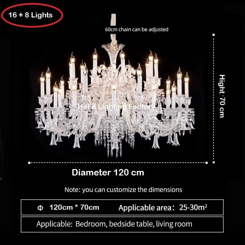 24 Arm chandelier