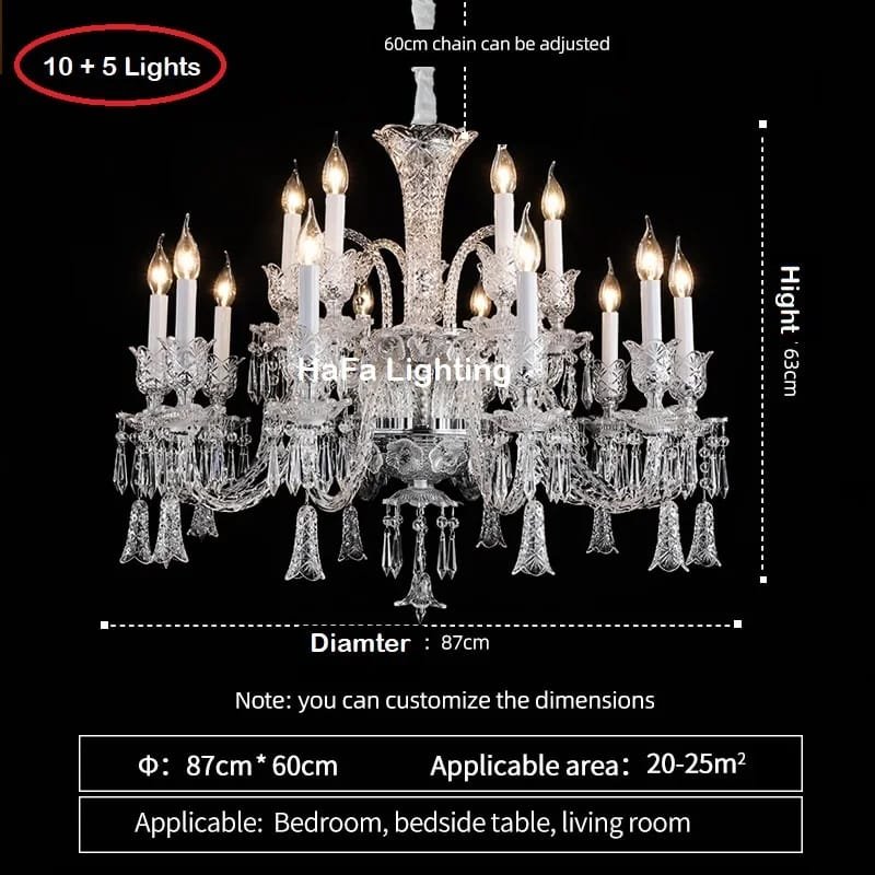 15 Arm chandelier