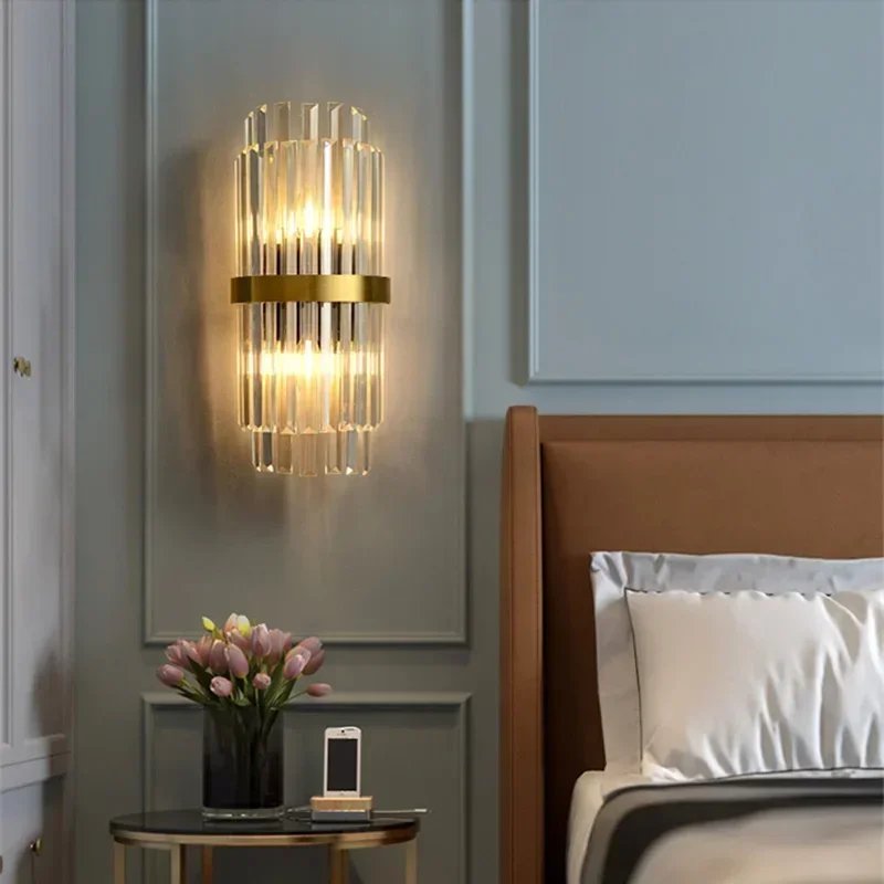 Wall Sconces Gold Bedside Lights Wall Lamp