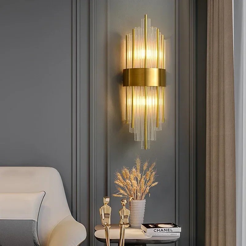 Wall Sconces Gold Bedside Lights Wall Lamp
